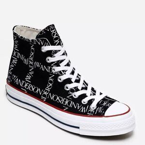 NEW Converse Chuck 70 Hi Grid JW Anderson Black White Insign Mens Sz 13 160807C